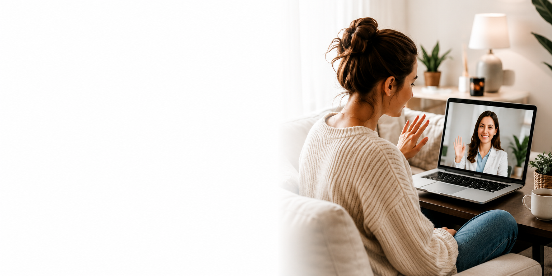 Consulta de psicologia online em casa